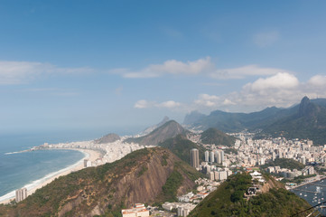 Rio de Janeiro, Sugar leaf view landscape panorama