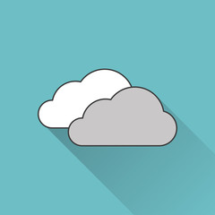 icon of clouds