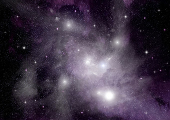 Obraz premium galaktyka w wolnej przestrzeni