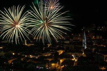 Fototapeta premium Fireworks July 14