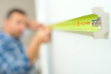 Measuring the length of a wall