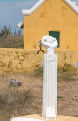 UNESCO End Salvery Statue in Curacao