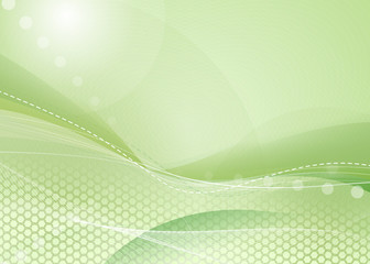 background color waves green 1