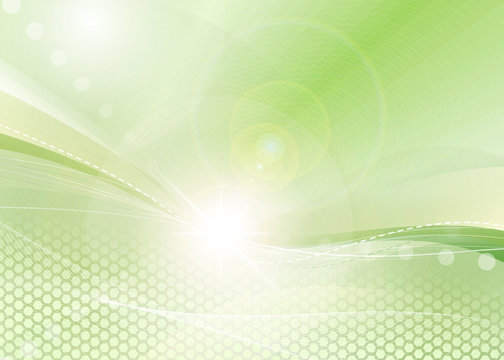 background color waves green 2