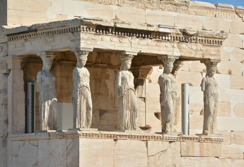 the Porch of Caryatids