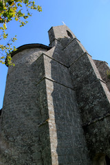 Eglise de Saint-Julien-prés-Bort.(Corrèze)