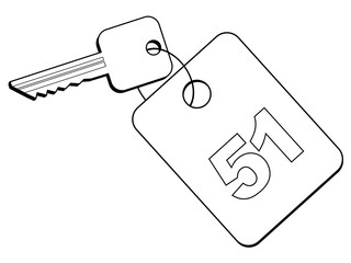 hotel key