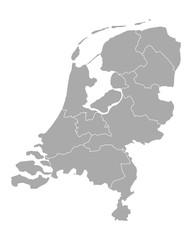 Karte der Niederlande - 90909840