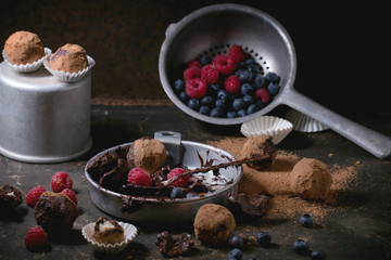 Chocolate truffles