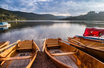 Obraz premium Titisee im Hochschwarzwald