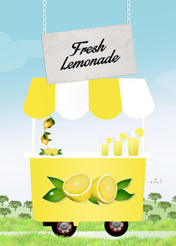 lemonade cart