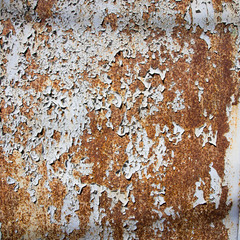 rusty trash background