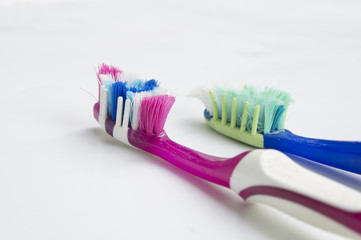 toothbrush paste hygiene health dental dentist concept