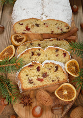 Traditional Christmas Stollen