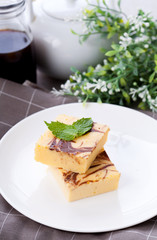 Cheese cake brownies