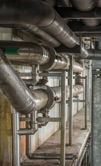 Big pipe under the building