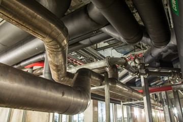 Big pipe under the building