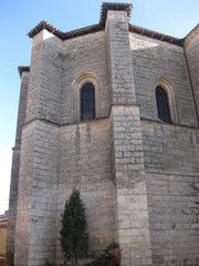 Elementos arquitectónicos de una iglesia.  
