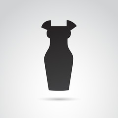 Dress VECTOR icon.
