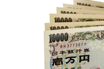 Japanese Currency 10,000 yen note.Japanese Currency 10,000 yen n