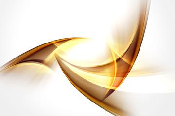 Fractal Gold Abstract Design © SidorArt
