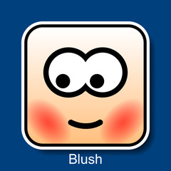 Emoticon Blush