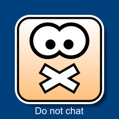 Emoticon Do Not Chat