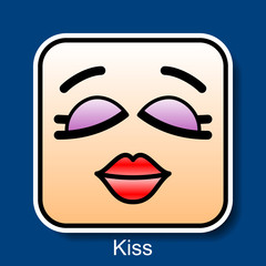 Emoticon Kiss