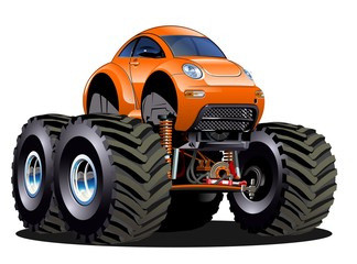 Cartoon Monster Truck © Mechanik
