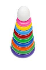 toy on the white background