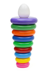 toy on the white background