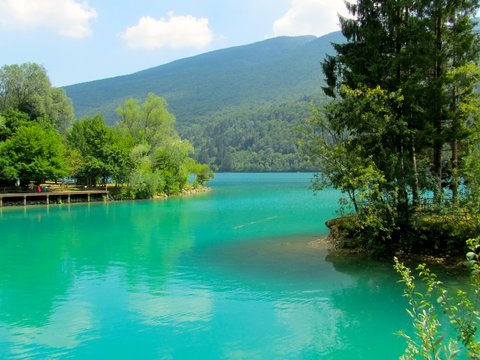 Lake of Barcis, Italy