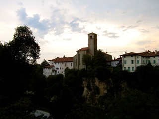 View from the Devil's Bridge, Cividale del Friuli, Italy