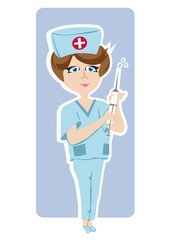 Nurse injections