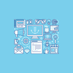 Graphic design process