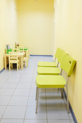 Children zone in a paediatrician clinic