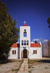 Makrigialos white chapel