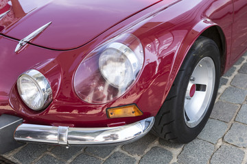 detailansicht eines renault alpine 110