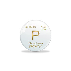 Periodic System of Elements, PSE - 15 Phosphorus