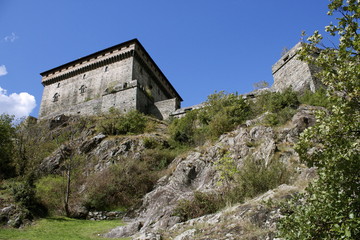 Fototapeta na wymiar Castello di Verrès