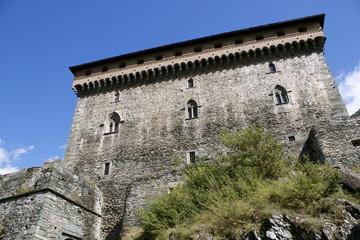Fototapeta na wymiar Castello di Verrès