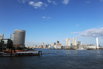 お台場・海上からの眺め