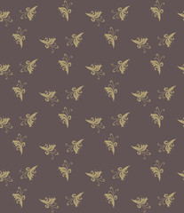 Floral Seamless  Pattern