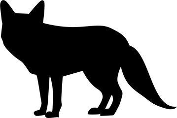Fox silhouette