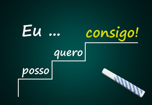 Eu posso, quero, consigo! (motiva&ccedil;&atilde;o, &ecirc;xito, vontade)