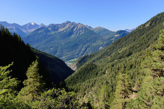 Panorama sulla Valdigne - Valle d'Aosta