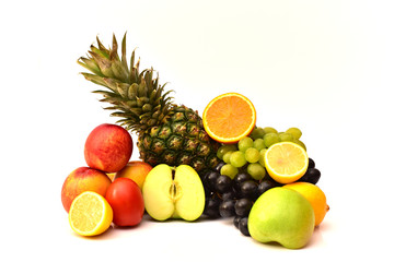 Naklejka na ściany i meble Tasty Fruit. Organic Food. Natural Fruit 