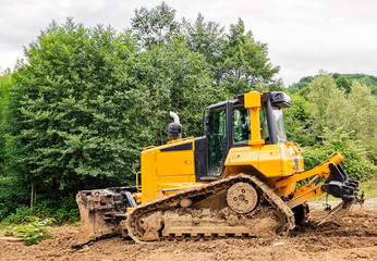 Yellow Bulldozer