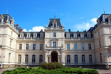 Fototapeta na wymiar Potocki Palace in Lviv, Ukraine