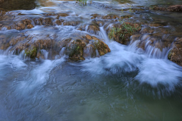 River and forrest rocks